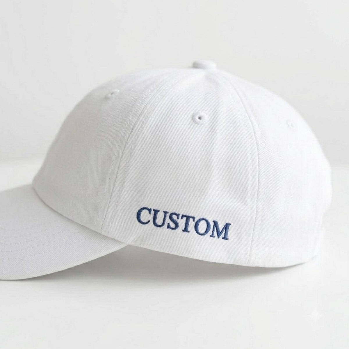 Personalized Social Club Embroidered Hat, Custom Club Name Cotton Baseball Cap