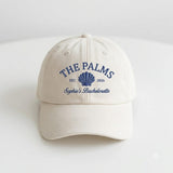 Personalized Seashell Bride Embroidered Hat, Custom Beach Bachelorette Baseball Cap, Bridal Gift