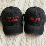American Flag Embroidered Dad Hat, Patriotic USA Cotton Baseball Cap, Gift for Dad