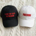 American Flag Embroidered Dad Hat, Patriotic USA Cotton Baseball Cap, Gift for Dad