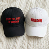 American Flag Embroidered Dad Hat, Patriotic USA Cotton Baseball Cap, Gift for Dad