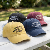 Sunshine Appreciation Society Embroidered Hat, Positive Vibes Baseball Cap, Cute Nature Lover Gift, Retro Summer Aesthetic Dad Hat