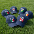 Custom Country Flag Embroidered Cap - Matching Team & Fan Group Hat