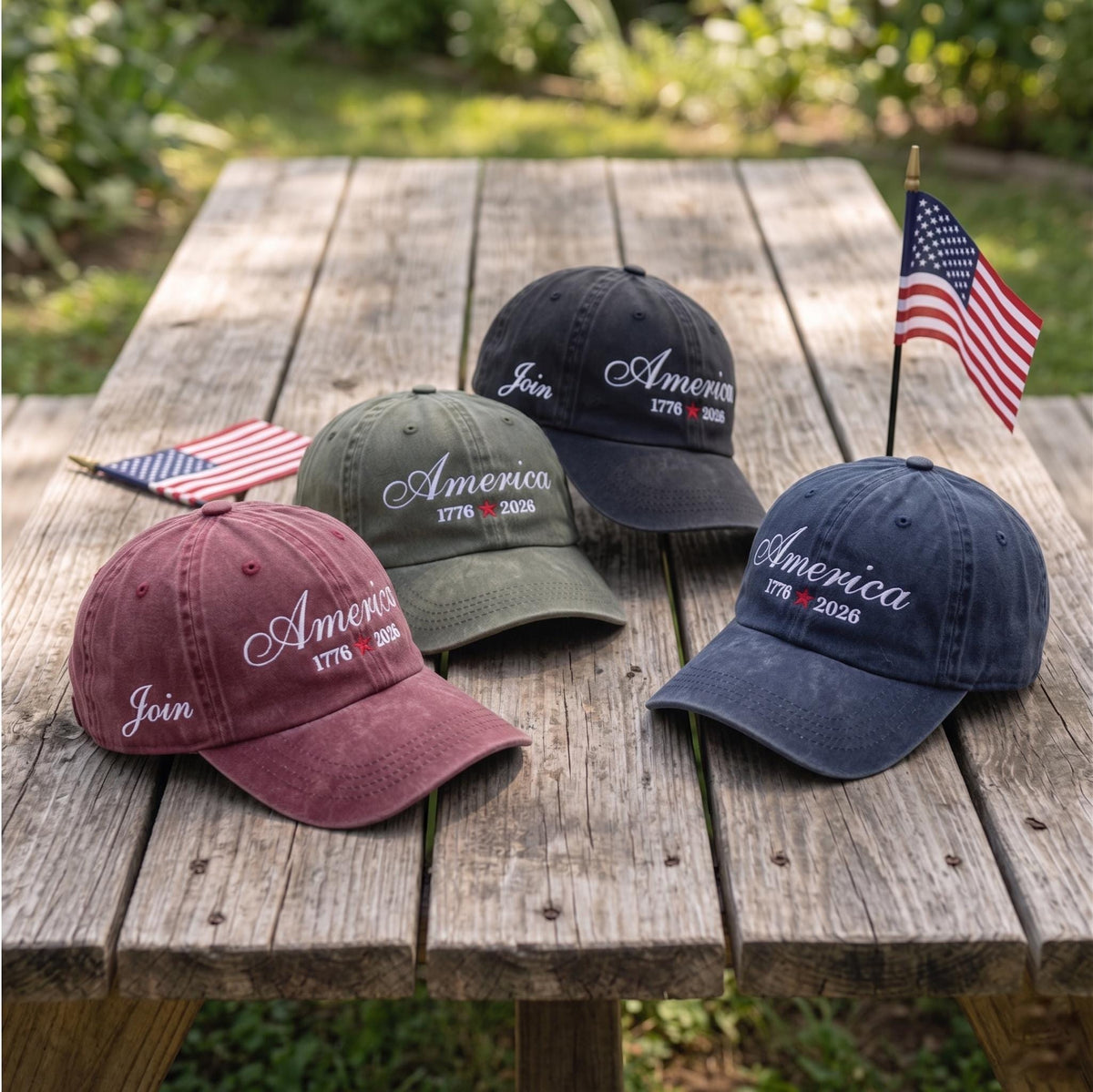 Custom Name America 250th Anniversary Hat | Personalized Patriotic 1776 2026 Dad Cap | Custom Embroidered Family July 4th Group Gifts