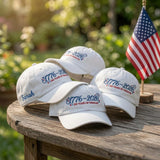 1776 Patriotic Embroidered Hat, Vintage American Flag Baseball Cap, Independence Day Gift