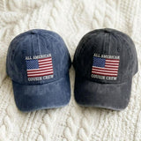 Custom Cousin Crew Embroidered Hat, Patriotic Family Matching Baseball Cap