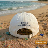 Patriotic Bride Squad Embroidered Hats, American Flag Bachelorette Party Baseball Caps