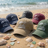 Custom Name Beach Hat, Embroidered Vacation Baseball Cap, Matching Summer Family Hats, Girls Trip Gifts, Beach Birthday Favors