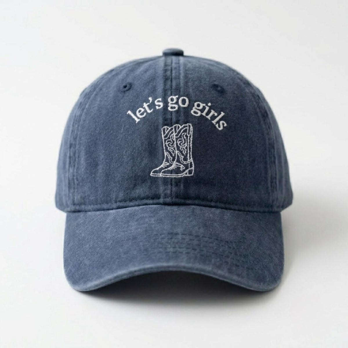 Western Bachelorette Embroidered Hat, Custom Cowgirl Bridal Party Baseball Cap, Nashville Girls Trip Gift