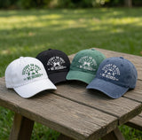 Custom Soccer Team Hat, Personalized Victory Or Bust Dad Cap, Embroidered Football Baseball Hat, Vintage Washed Denim Soccer Fan Gift
