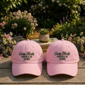 Custom Camp Name Embroidered Hat, Personalized Bachelorette Party Baseball Cap, Girls Trip Gift