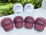 Custom Wedding Party Embroidered Hat, Bride Groom Baseball Cap, Mother Sister Of The Bride Gift, Engagement Party Matching Group Dad Hat
