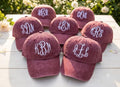 Embroidered Personalized Monogram Hat, Custom Initial Cap, Custom Embroidery, Personalized Gift, Custom Name Cap, Unique Initial Hat