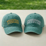 Custom Embroidered Baseball Cap, Personalized School Mascot Logo Hat