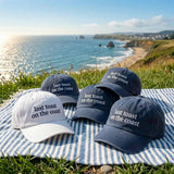 Last Toast On The Coast Embroidered Hat, Bachelorette Party Cap, Coastal Bride Gift, Matching Group Trip Hat, Summer Vacation Cap, Beach Hat