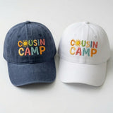 Personalized Cousin Camp 2026 Embroidered Hat, Matching Family Reunion Baseball Cap