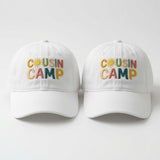 Personalized Cousin Camp 2026 Embroidered Hat, Matching Family Reunion Baseball Cap