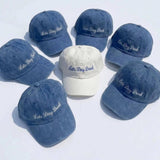 Let's Day Drink Embroidered Hat, Bachelorette Party Embroidered Cap, Matching Bach Party Hat, Custom Embroidery Hat, Bridesmaid Gift Cap