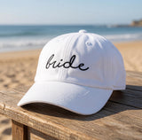 Custom Bride Babe Hat Personalized Bridesmaid Proposal Gift Bachelorette Party Baseball Cap Beach Destination Wedding Favors