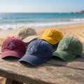 Sea Turtle Hat Embroidered Ocean Baseball Cap Custom Sea Turtle Gift Personalized Beach Trip Hats Cute Animal Lover Dad Cap