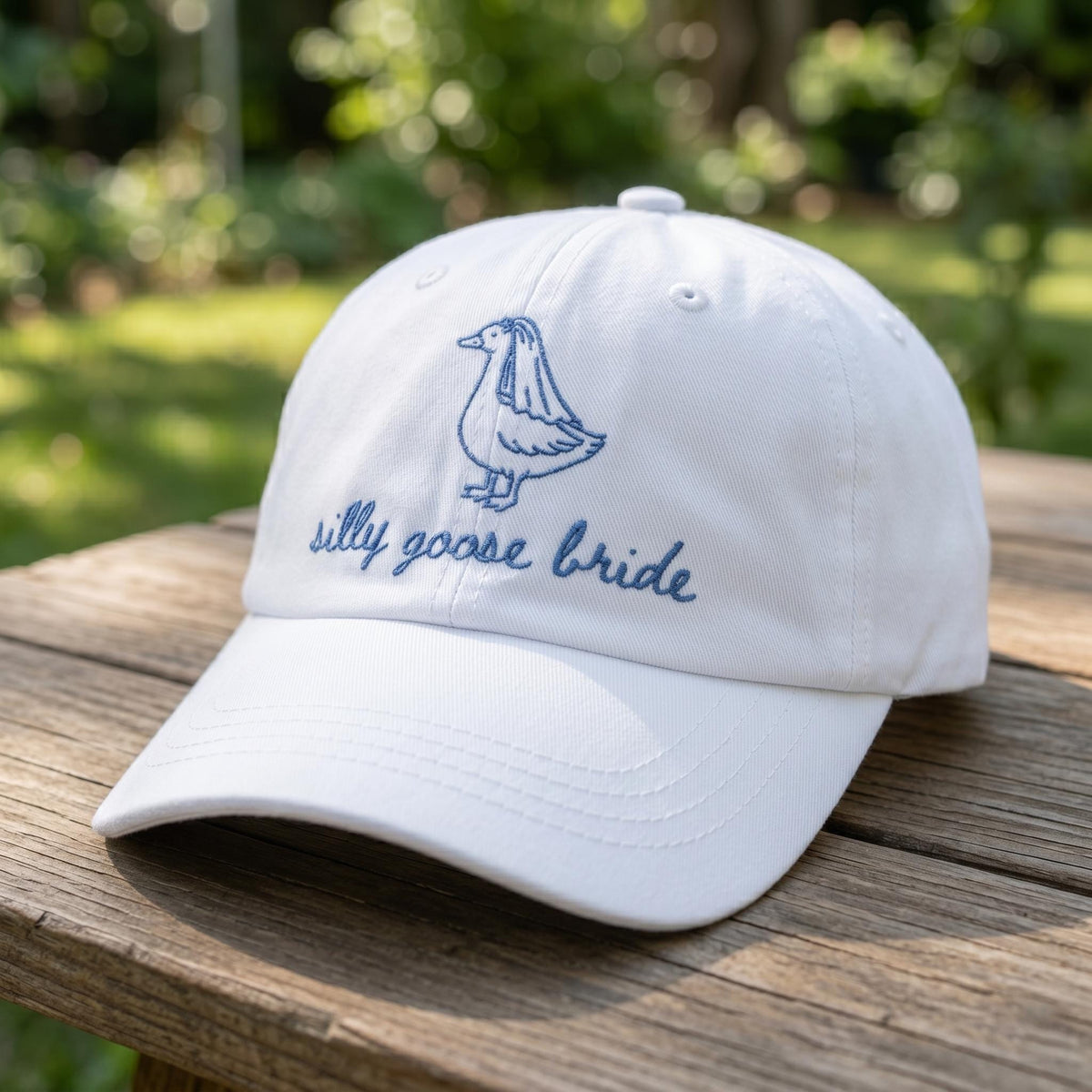 Silly Goose Bride Hat Custom Bachelorette Party Gift Embroidered Baseball Cap Silly Goose Squad Bridesmaid Unisex Retro Dad Hat