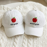 Matching Teacher Team Embroidered Hats, Custom School Staff Cotton Baseball Caps
