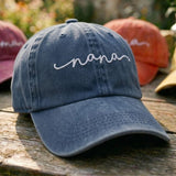 Personalized Mama Embroidered Hat, Custom Mimi Gigi Nana Name Baseball Cap, Mother's Day Gift