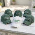 Personalized Bride Embroidered Hat, Custom Matching Bachelorette Party Baseball Cap