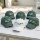 Personalized Bride Embroidered Hat, Custom Matching Bachelorette Party Baseball Cap