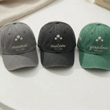 Personalized Mama Daisy Embroidered Hat, Custom Floral Baseball Cap, Mother's Day Gift