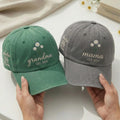 Personalized Mama Daisy Embroidered Hat, Custom Floral Baseball Cap, Mother's Day Gift