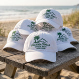 Custom Costa Rica Hat | Personalized Beach Vacation Cap | Hacienda Pinilla Hats | Retro Embroidered Dad Hat | Custom Summer Tropical Gift