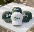 Bride and Babe Embroidered Hat, Bachelorette Party Cap, Custom Wedding Crew Hat, Matching Bridal Party Gift, Wedding Weekend Baseball Cap