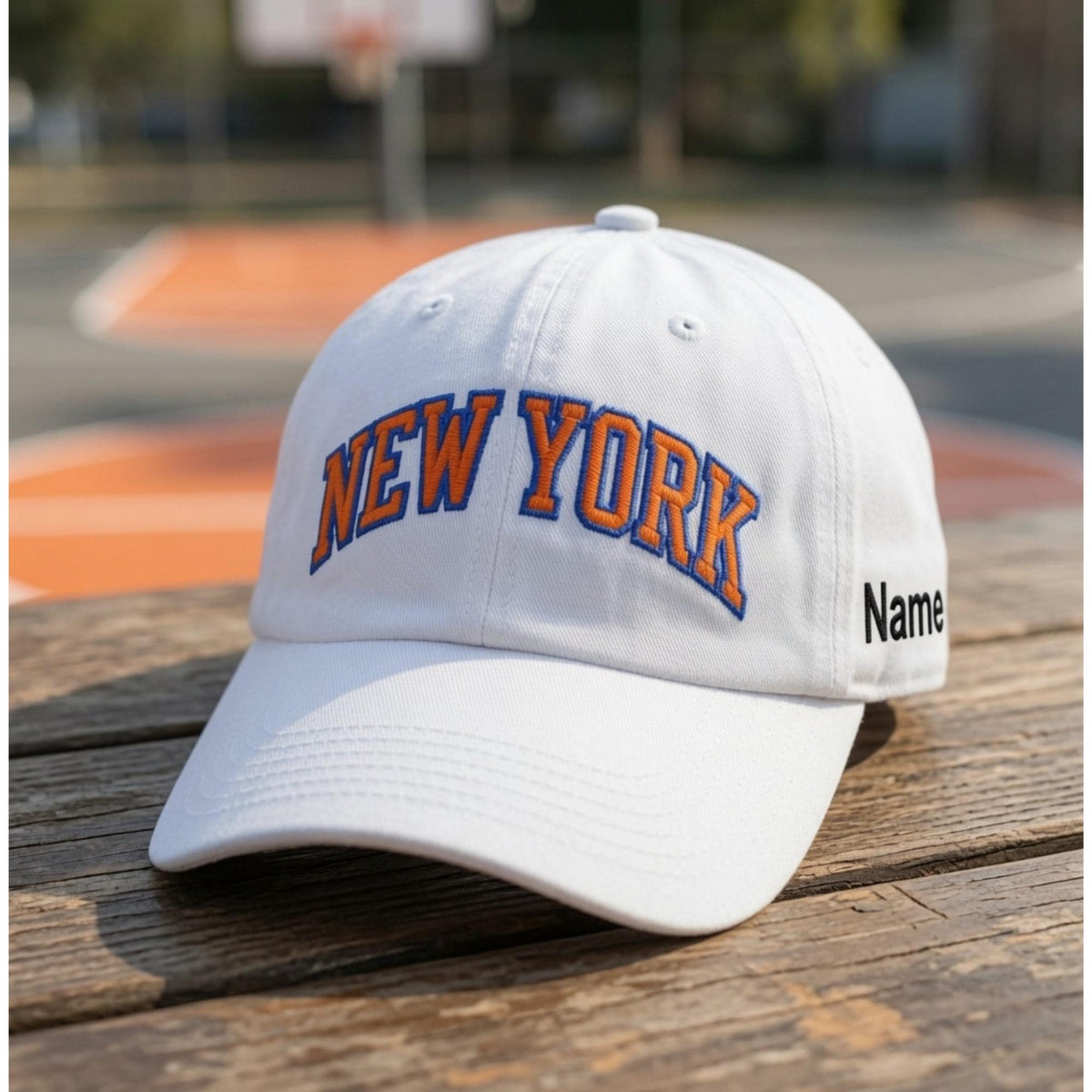 Custom Embroidered New York Baseball Cap, Personalized Cotton Sports Hat