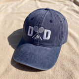 Personalized Badminton Dad Hat, Custom Name Embroidered Baseball Cap, Badminton Player Gift