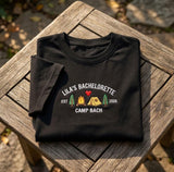 Custom Camp Bachelorette Shirt, Personalized Camping Wilderness Bridal Party Tee
