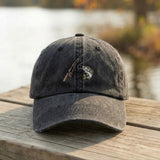 Matching Fishing Embroidered Dad Hats, Custom Father Son Baseball Caps, Outdoor Gift