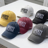 Liberty Has Spoken Embroidered Hat - Patriotic Freedom Statement Baseball Cap