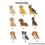 Custom Embroidered Dog Hat, Personalized Pet Portrait Baseball Cap, Cotton Dad Hat