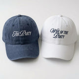 Funny Bride Embroidered Hat, Bachelorette Party Baseball Cap, Wedding Weekend Gift