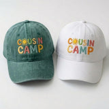 Personalized Cousin Camp 2026 Embroidered Hat, Matching Family Reunion Baseball Cap