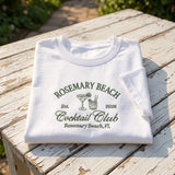 Custom Cocktail Club Shirt, Personalized Rosemary Beach Girls Trip Matching Tee