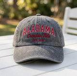 Custom College Hat, Embroidered University Cap, Personalized Sports Team Hat, Vintage Collegiate Dad Hat, Game Day Apparel, Custom Mascot