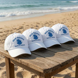 Palm Paradise Hat Embroidered Tropical Breeze Baseball Cap Custom Beach Vacation Hats Personalized Summer Getaway Group Caps