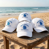 Palm Paradise Hat Embroidered Tropical Breeze Baseball Cap Custom Beach Vacation Hats Personalized Summer Getaway Group Caps
