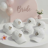 Personalized Goose Bride Embroidered Hat, Custom Name Bridal Baseball Cap, Bachelorette Gift