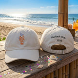 Embroidered Lobster Martini Bach Club Hat, Bachelorette Bridal Baseball Cap