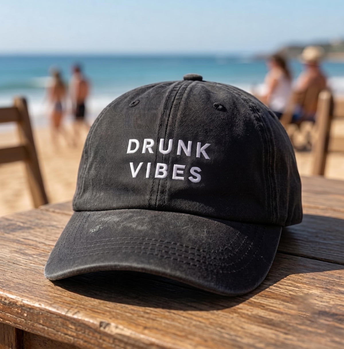 Custom Bachelorette Hats | Wife Vibes Drunk Vibes Beach Cap | Personalized Bride Squad Dad Hat | Custom Embroidered Baseball Cap
