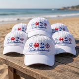 Custom Bachelorette Hats Beach Nautical Party Favors Custom Embroidered Bride Baseball Cap Bridesmaid Gift Ideas Beach Theme Party Hat