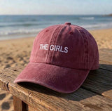 The Bride The Girls Hats Minimalist Bachelorette Party Caps Custom Bridesmaid Baseball Hat Matching Beach Group Favors Bride To Be Gift
